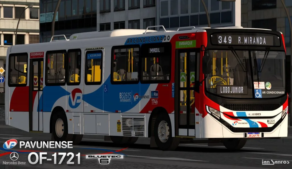 OMSI2 LANÇAMENTO PACK CAIO APACHE VIP 5 MERCEDES BENZ PADRÕES DIVERSOS RIO DE JANEIRO